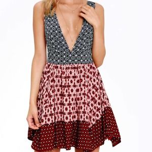 Lulus | La Vie en Roses Sundress XS